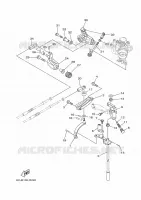 COMMANDE D'ACCELERATEUR pour Yamaha F70AETX de 2020