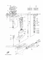 KIT DE REPARATION 2 pour Yamaha F70AETX de 2020