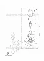 SYSTEME D'INCLINAISON 2 pour Yamaha F70AETX de 2020