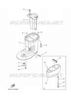 FOURREAU   FUT pour Yamaha FT9.9LMHX de 2020