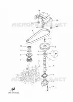 POMPE A HUILE pour Yamaha FT9.9LMHX de 2020