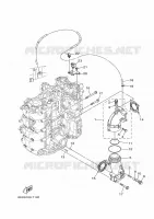 ECHAPPEMENT pour Yamaha F130LA de 2020