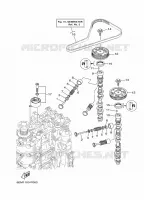 SOUPAPE pour Yamaha F130LA de 2020