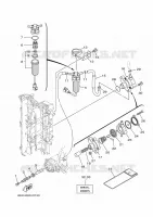 ALIMENTATION CARBURANT 1 pour Yamaha F130AETL de 2020