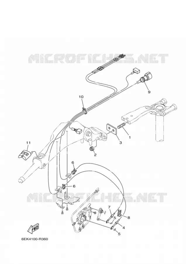 PIÈCES OPTIONNELLES 3 Yamaha OUTBOARD ENGINES 130hp (95.6kW) 2020 F130  F130AET