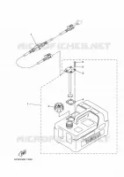 RESERVOIR A ESSENCE pour Yamaha 4CMHL de 2020