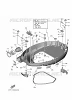 CAPOT INFERIEUR 1 pour Yamaha F100FETL de 2020