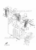 ARAIGNEE pour Yamaha F100FETL de 2020