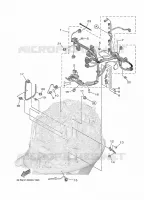 PARTIE ELECTRIQUE 5 pour Yamaha F100FETL de 2020
