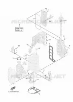 KIT DE REPARATION 1 pour Yamaha F100FETL de 2020