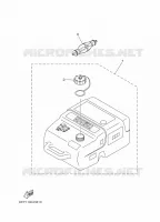 RESERVOIR A ESSENCE pour Yamaha F100FETL de 2020