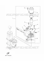 SYSTEME D'INCLINAISON 2 pour Yamaha F100FETL de 2020