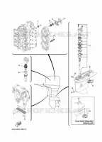 PIECES D'ENTRETIEN pour Yamaha 85AETX de 2021