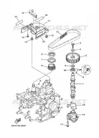 POMPE A HUILE pour Yamaha F15CEPL de 2021