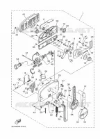 BOITIER DE COMMANDE A DISTANCE pour Yamaha F15CES de 2021