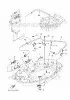 CAPOT INFERIEUR 2 pour Yamaha F40HETL de 2021