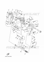 SUPPORT 2 pour Yamaha F40HETL de 2021