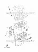 VENTILATEUR D'HUILE pour Yamaha F40HETL de 2021