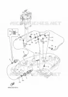 CAPOT INFERIEUR 2 pour Yamaha F30BETL de 2021