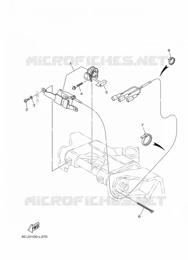 PIÈCES OPTIONNELLES 2 Yamaha OUTBOARD ENGINES 60hp (44.1kW) 2021 FT60  FT60GET