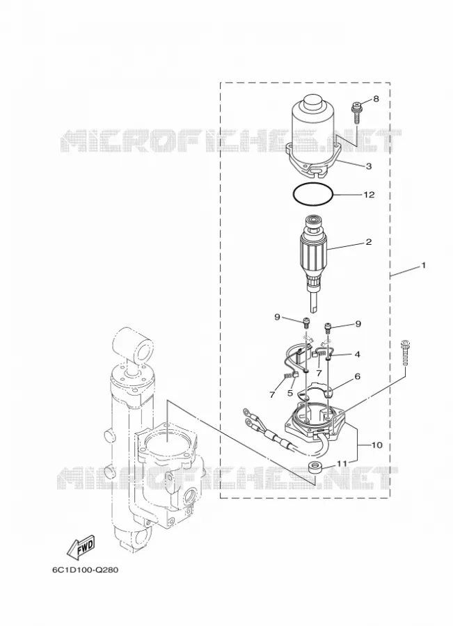 SYSTEME D'INCLINAISON 2 Yamaha OUTBOARD ENGINES 40hp (29.4kW) 2021 F40  F40GET