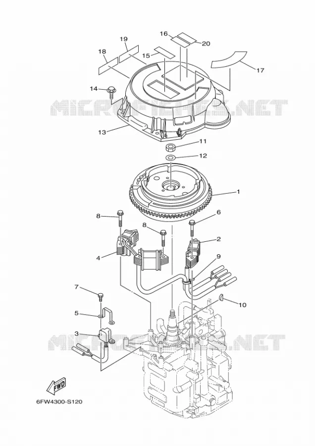 ALLUMAGE Yamaha OUTBOARD ENGINES 9.9hp (7.3kW) 2021 F9.9  F9.9JMH
