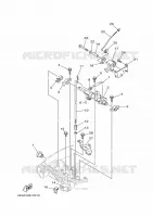 COMMANDE D'ACCELERATEUR 1 pour Yamaha FT9.9LMHL de 2021