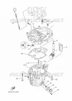 VENTILATEUR D'HUILE pour Yamaha FT9.9LMHX de 2021