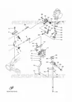 COMMANDE D'ACCELERATEUR pour Yamaha LF115XB de 2021