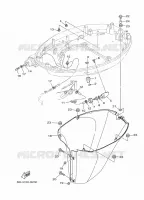 CAPOT INFERIEUR 2 pour Yamaha F130XA de 2021