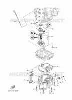 VENTILATEUR D'HUILE pour Yamaha F130XA de 2021