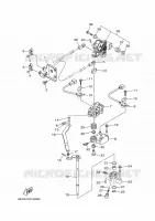 COMMANDE D'ACCELERATEUR pour Yamaha F175LA de 2021
