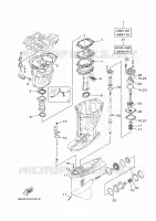 KIT DE REPARATION 2 pour Yamaha F175LA de 2021
