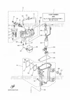 POMPE A INJECTION 1 pour Yamaha F175LA de 2021