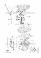 VENTILATEUR D'HUILE pour Yamaha F175LA de 2021