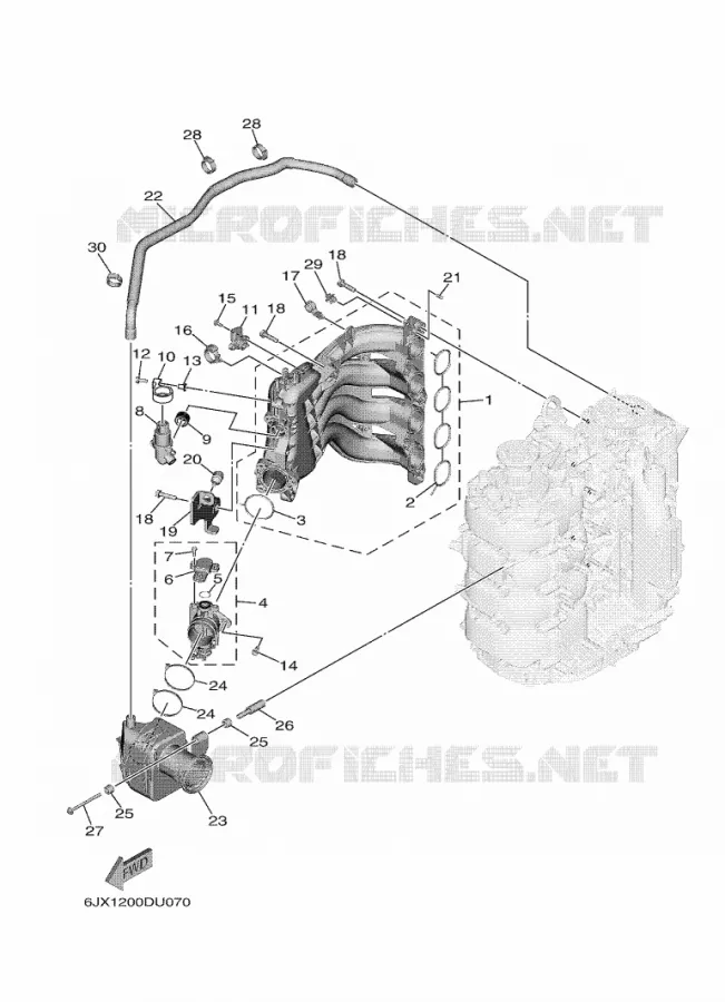 ADMISSION 1 Yamaha OUTBOARD ENGINES 100hp (73.6kW) 2021 F100  F100B / F100FET
