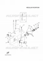 BOITIER D'HELICE ET TRANSMISSION 2 pour Yamaha F175LCA de 2021