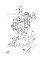 CAPOT INFERIEUR 3 pour Yamaha F175LCA de 2021