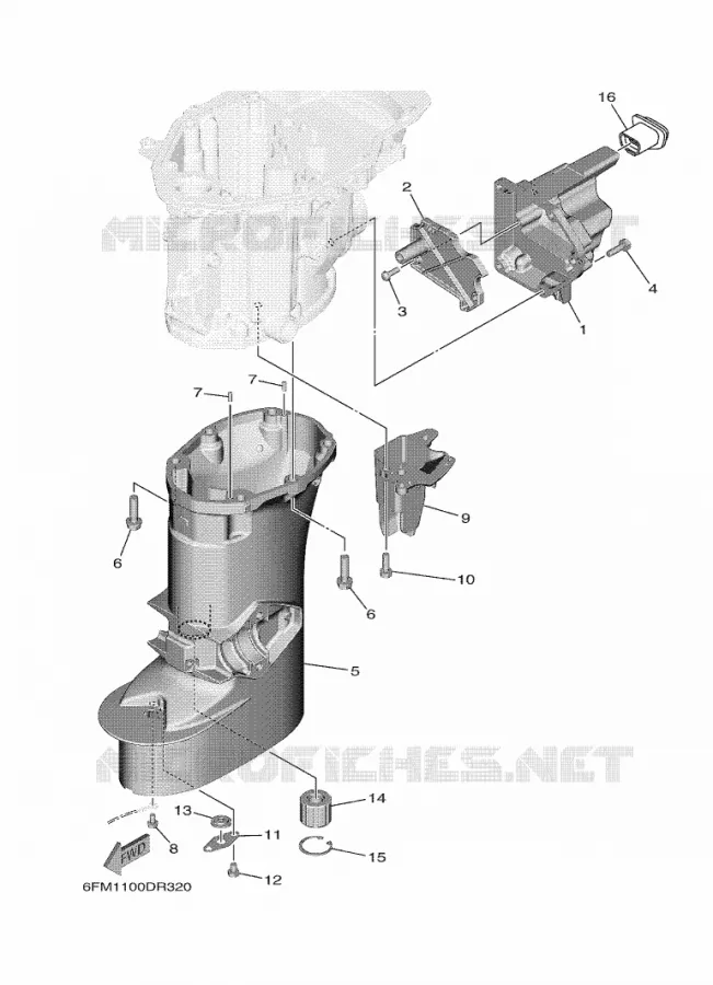 FOURREAU - FUT Yamaha OUTBOARD ENGINES 20hp (14.7kW) 2021 F20  F20GE