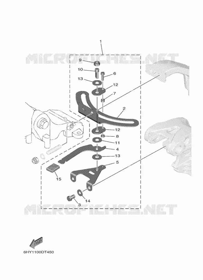 PIÈCES OPTIONNELLES 6 Yamaha OUTBOARD ENGINES 20hp (14.7kW) 2021 F20  F20GEP