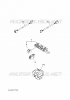PIÈCES OPTIONNELLES 5 pour Yamaha FL200BETX de 2021