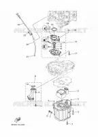 VENTILATEUR D'HUILE pour Yamaha FL200BETX de 2021