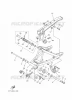 BRAS ARRIERE pour Yamaha DT 125 de 2024