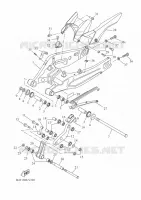 BRAS OSCILLANT  pour Yamaha TRACER 7 de 2024
