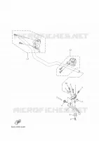 COMMODO / LEVIER pour Yamaha TRACER 7 de 2024