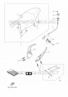 SELLE pour Yamaha TRACER 7 de 2024
