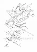 BRAS ARRIERE pour Yamaha TRACER 7 GT de 2024