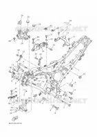 CADRE pour Yamaha TRACER 7 GT de 2024