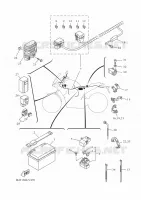 PARTIE ELECTRIQUE 1 pour Yamaha TRACER 7 GT de 2024