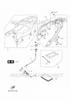 SELLE pour Yamaha TRACER 7 GT de 2024